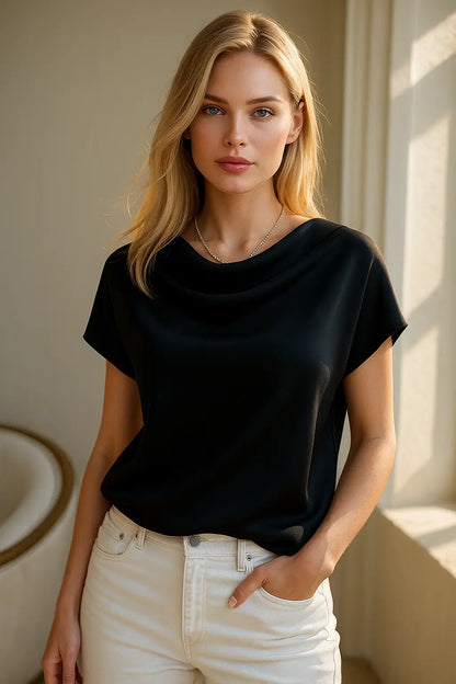 Silk T-shirt