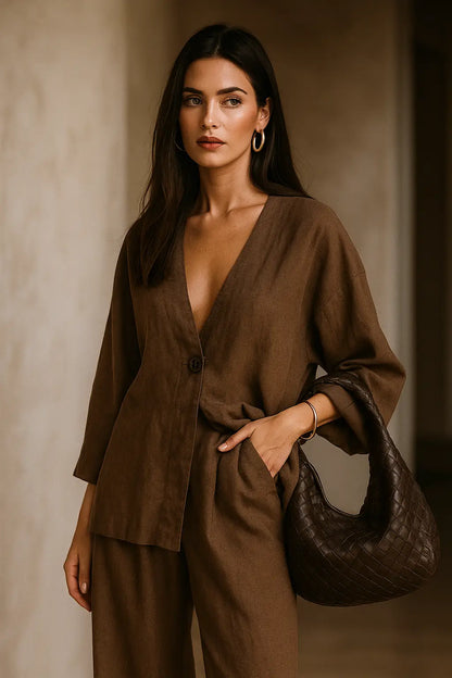 Vivid Essence Casual Set