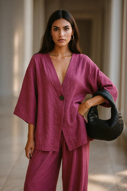 Vivid Essence Casual Set