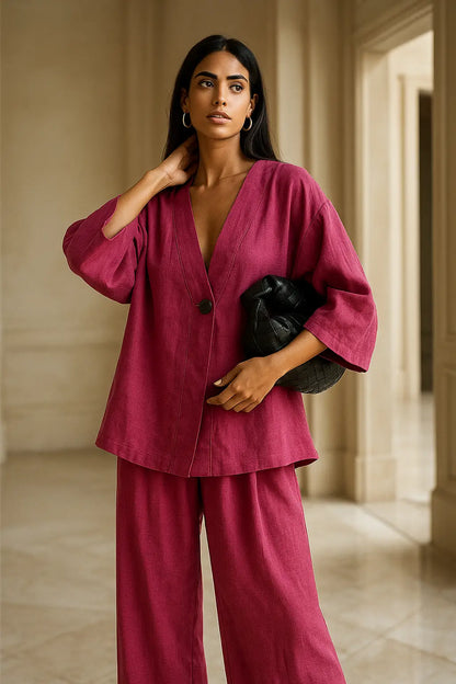 Vivid Essence Casual Set