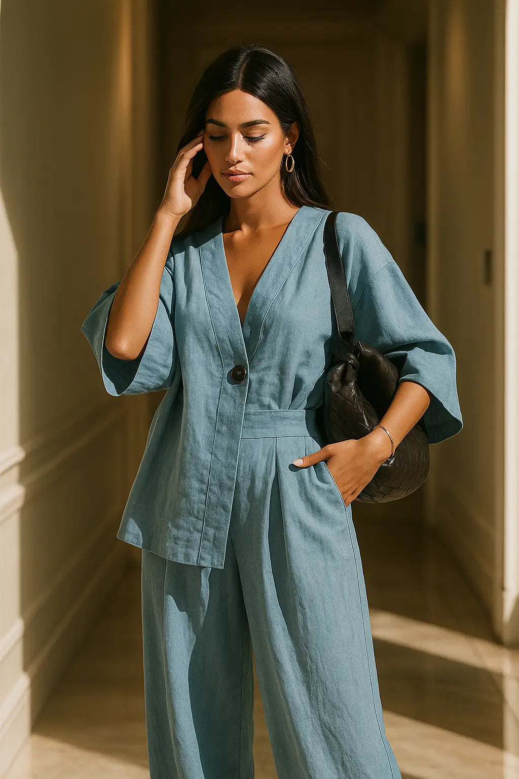 Vivid Essence Casual Set