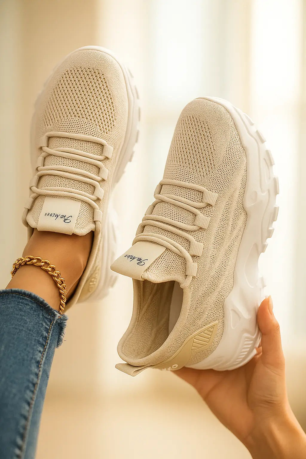 Lightweight and Breathable Sports Trainers